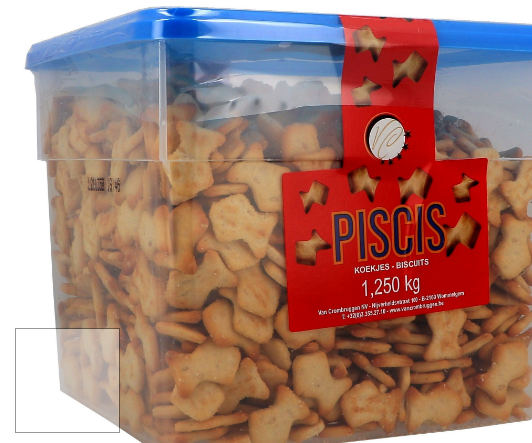 KOEKJES PISCIS 1250gr visjes in pot