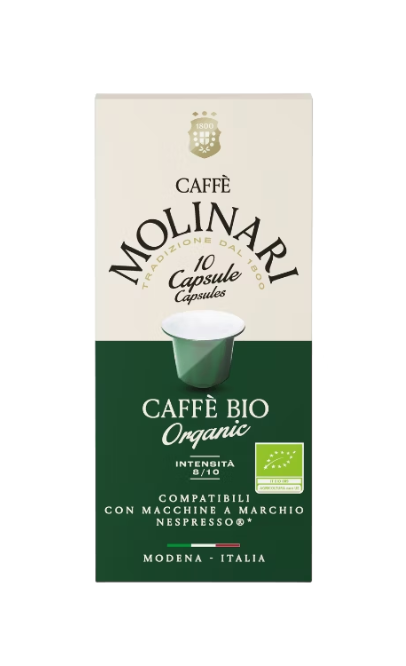 MOLINARI BIO Comp NESPRESSO ORGANIC 10caps