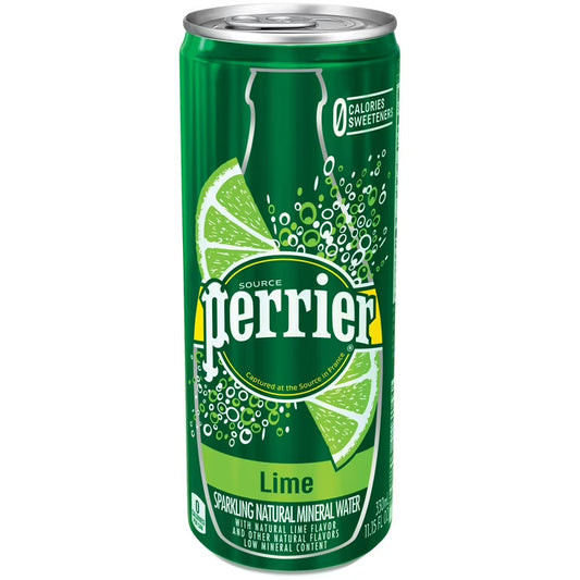 PERRIER LIME SLEEK can 33cl