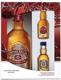 WH CHIVAS GIFTPACK 3x5cl  12/13/18Y