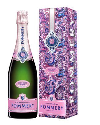 CHAMP POMMERY BRUT ROSE GIFTBOX 75cl