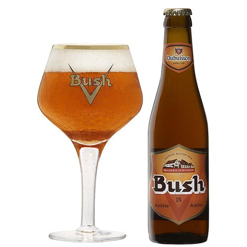 BUSH AMBER 12° 33cl (caractère)