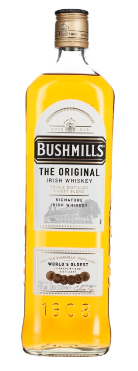 WH BUSHMILLS 40% 100cl