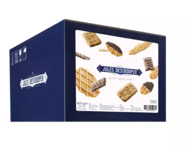 Koekjes JULES DESTROOPER Select 300st mix 4refs waarvan 2 chocolade