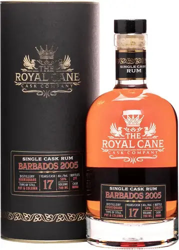 BARBADOS 2005 - 58% 70CL - ROYAL CANE RUM