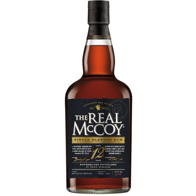 Real McCoy '12yr Distillers Edition ' 46% -  De Keyzer Batch