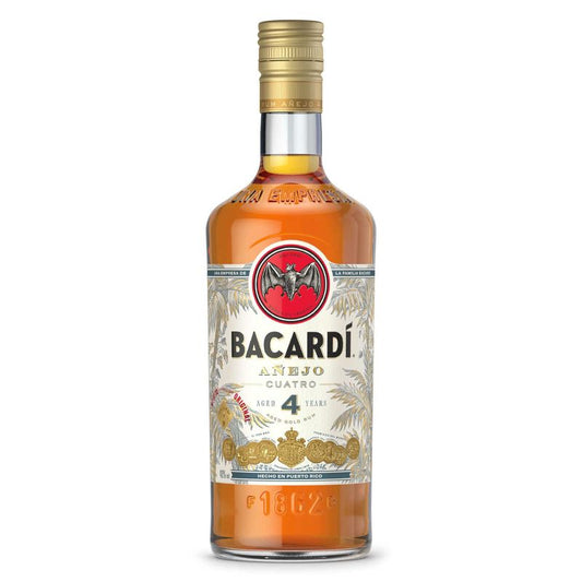 BACARDI ANEJO CUATRO 4Y 100cl