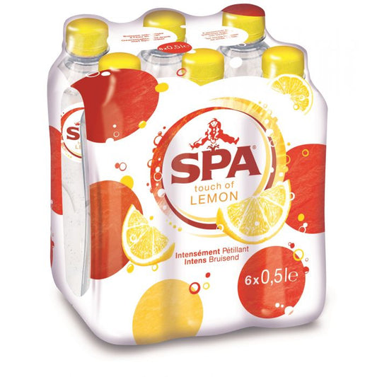 SPA touch of LEMON PET 50cl Spa bruis met aroma