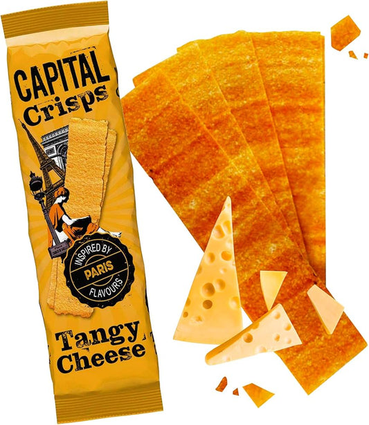 CAPITAL Long crisps tangy cheese  75gr PARIS inspired