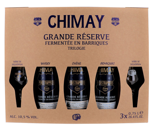 CHIMAY giftpack GRANDE RESERVE 9% 75cl