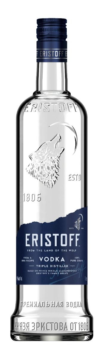 VODKA ERISTOF 37.5% 100cl