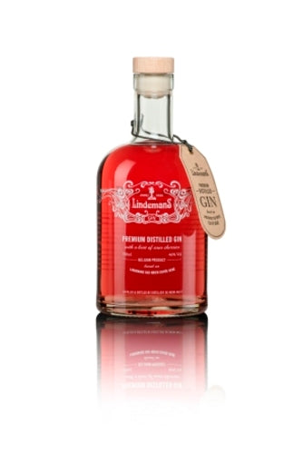 GIN Lindemans Premium Distilled  RED/ROUGE  46% 70 cl