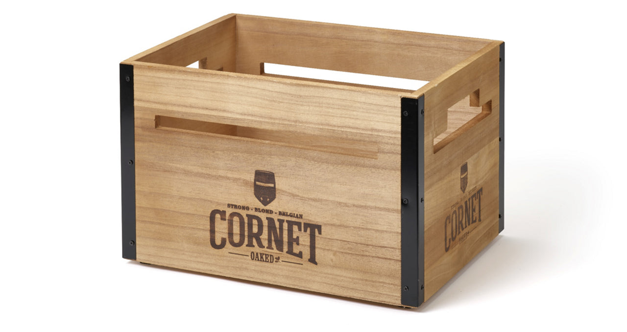 HOUTEN lege bierkrat Cornet 20x33 (excl.bier)