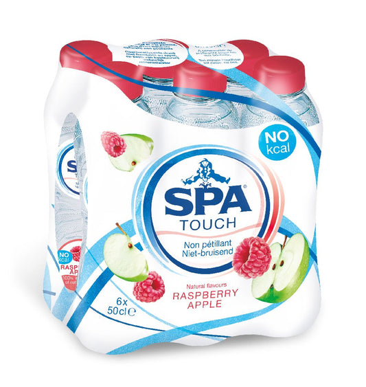 SPA REINE TOUCH RASPBERRY-APPLE Pet 50cl BA Spa Plat met framboos appel aroma