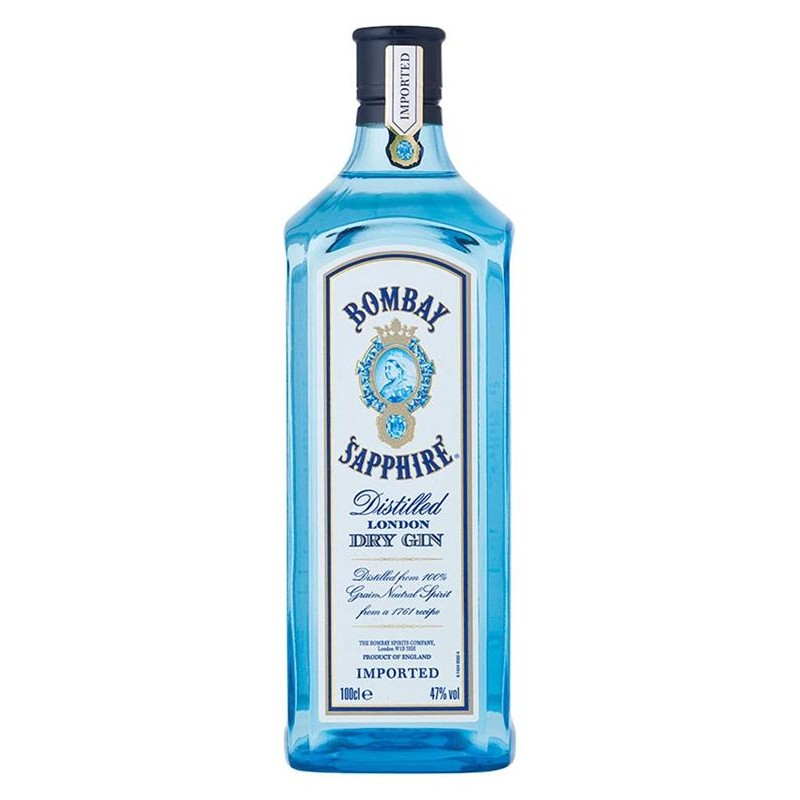 GIN BOMBAY SAPPHIRE DRY 40% 100cl