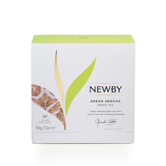 THEE NEWBY GREEN SENCHA 50 bags