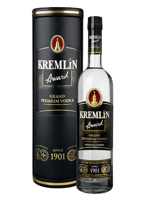 VODKA KREMLIN AWARD VINTAGE 40% 70cl Grand Premium Vodka