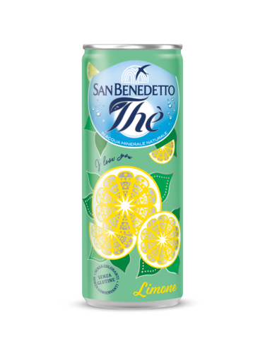 SAN BENEDETTO TEA LEMON can 33cl