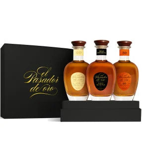 GIFT BOX 'EL PASADOR DE ORO ' 3X20CL XO - GRAN RESERVA - 50%