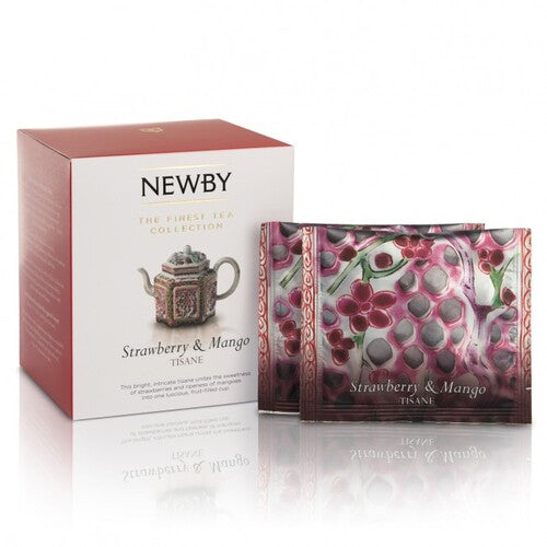 THEE NEWBY STRAWBERRY & MANGO 15 pyramids