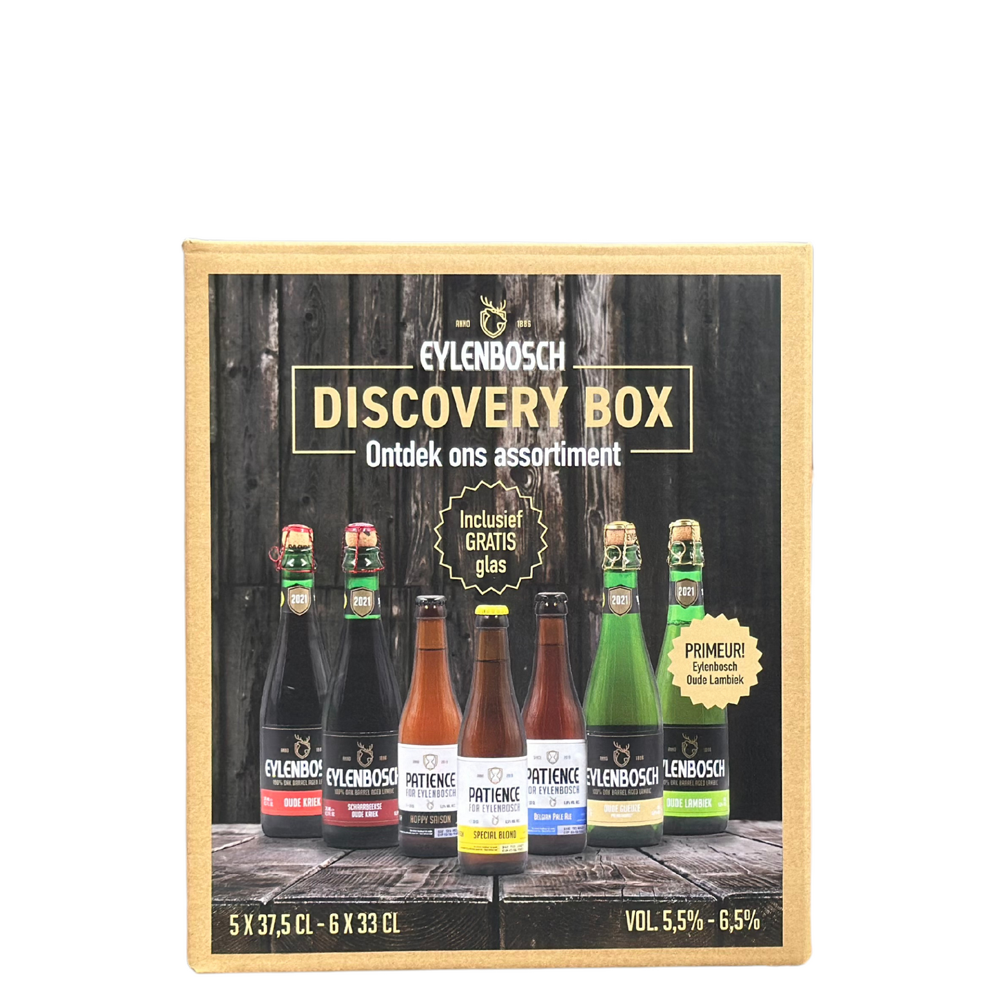 Eylenbosch Discovery Box 6x33cl_5x37.5cl