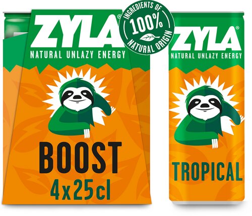 ZYLA BOOST TROPICAL blik 25 cl