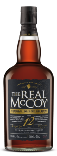 Real McCoy 12Yr Super Premium Rum Barbados Foursquare