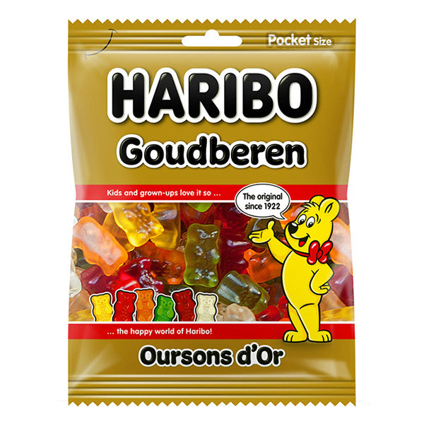 HARIBO BEERTJES GOUD ZAKJE 75 gr