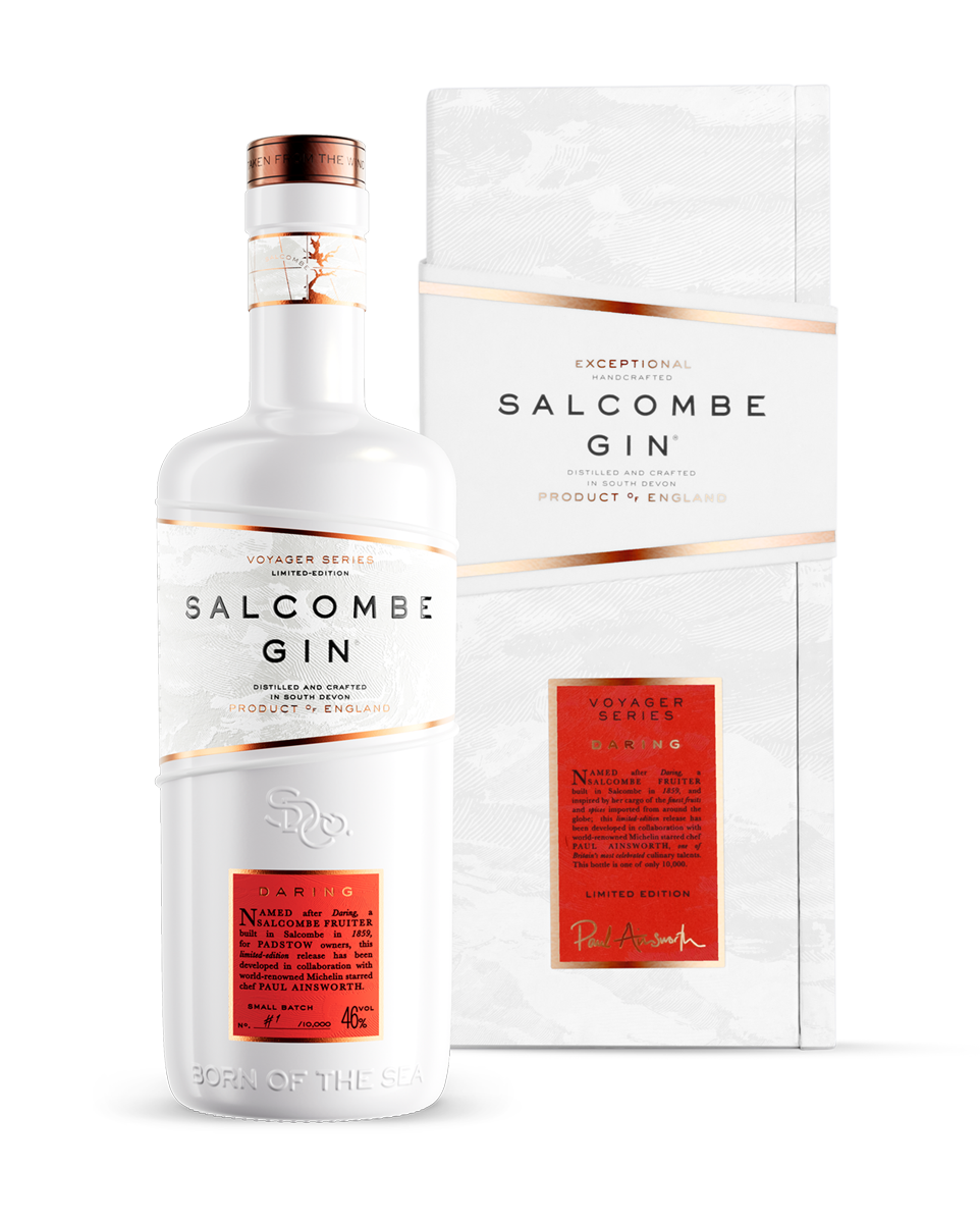 GIN 'DARING' VOYAGER SERIES 46% 50CL SALCOMBE DRY GIN