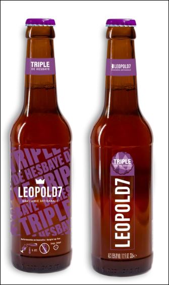 Leopold 7 TRIPLE de Hesbaye 33cl (paars)