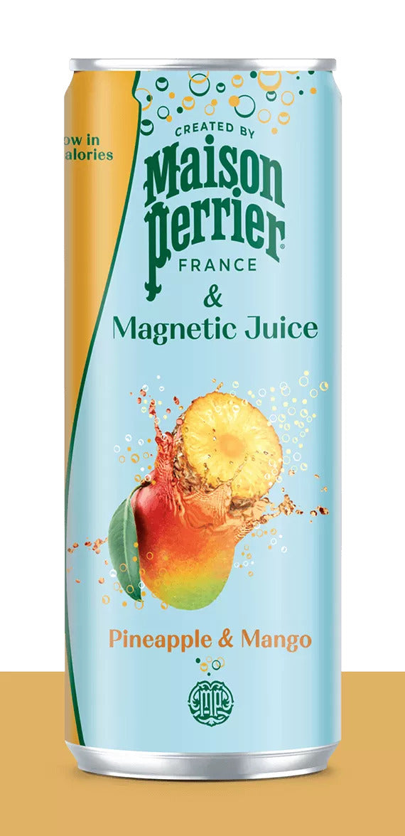 MAISON PERRIER MAGNETIC JUICE ANANAS/MANGO can 25cl