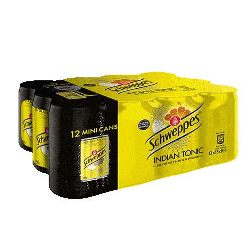 SCHWEPPES TONIC SLEEK CAN 15cl