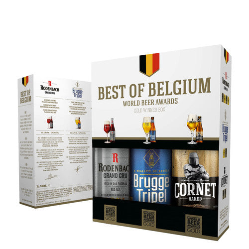 Best of Belgium giftpack 3x33cl Cornet,