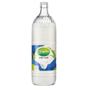 Campina Volle Melk 1L glas