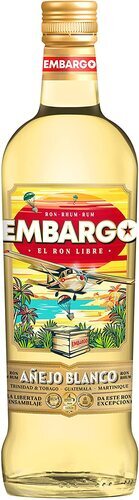 RHUM EMBARGO ANEJO BLANCO CARIBBEAN BLEND