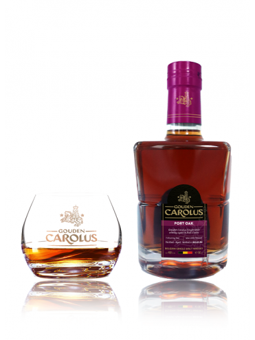 Whisky GOUDEN CAROLUS PORT Oak 46% 50cl Stokerij de Molenberg                