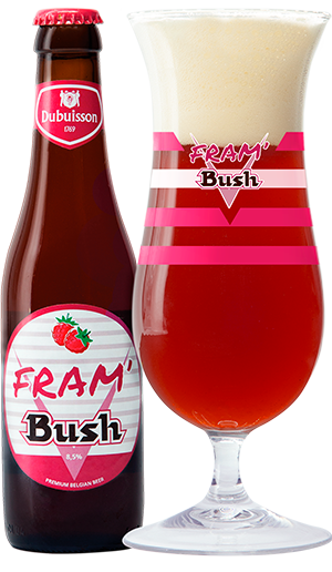 FRAMBUSH 8,5° 33cl  (framboos+caractère)