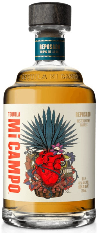 MI CAMPO REPOSADO 40% 100CL TEQUILA