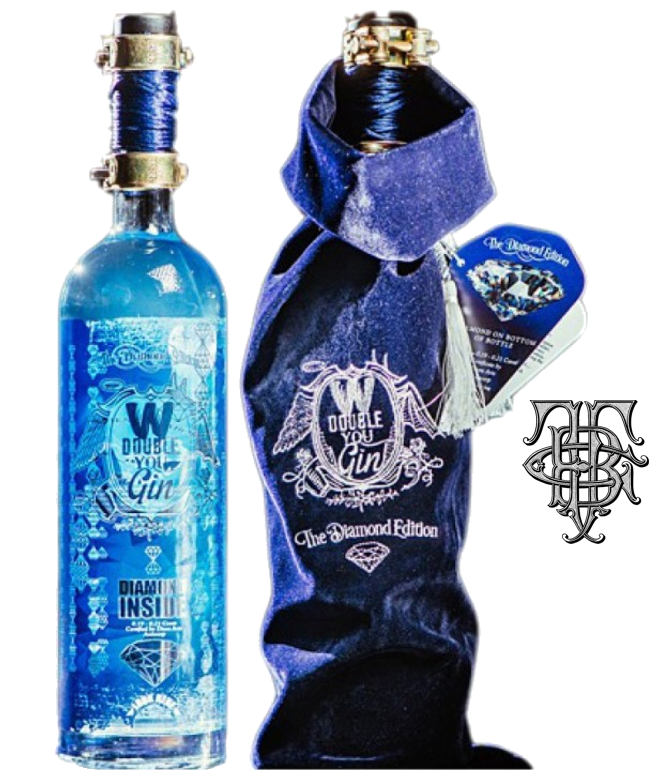 GIN DOUBLE YOU DIAMOND 43,7% 150cl WILDEREN  magnum ltd