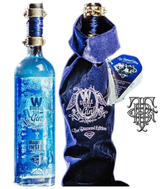 GIN DOUBLE YOU DIAMOND 43,7% 150cl WILDEREN  magnum ltd