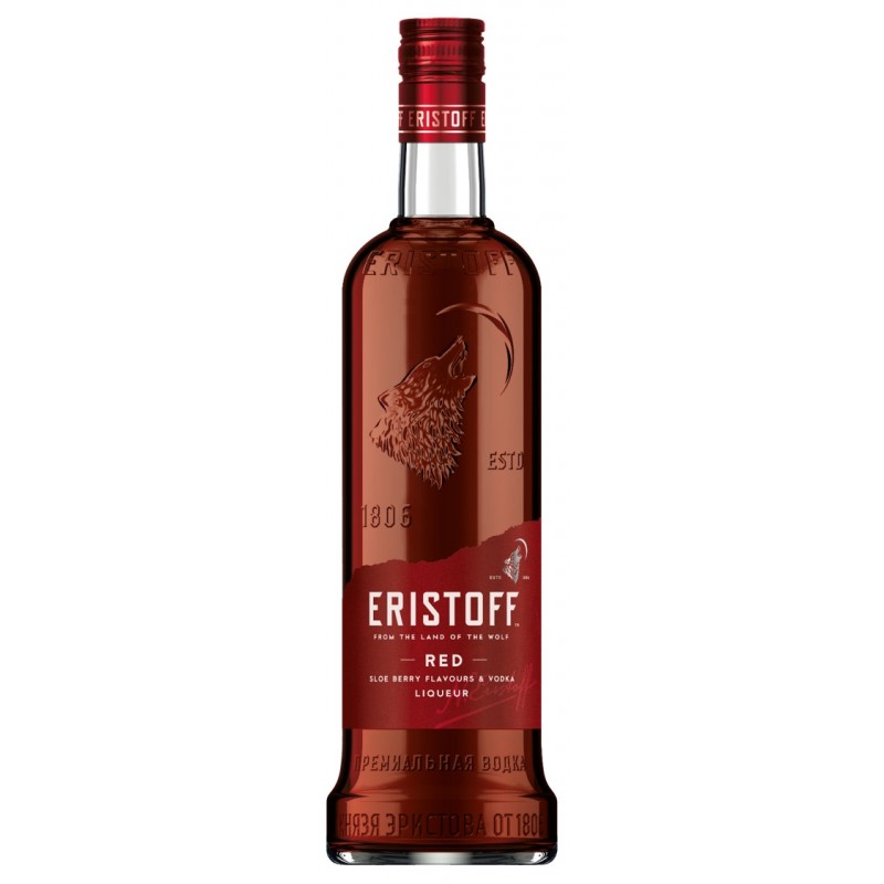 VODKA ERISTOF RED 18% 100cl