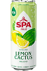 SPA fruit sparkling lemon-cactus blik 25 cl