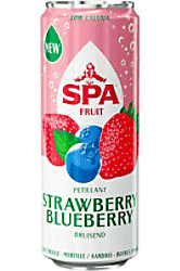 SPA fruit sparkling strawberry-blueberry blik 25 cl