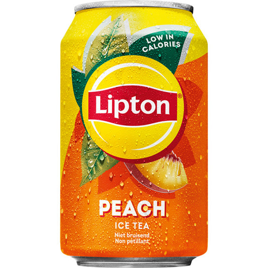 LIPTON ICE TEA PEACH CAN 33cl ( drank automaat )