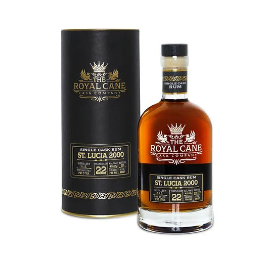 ST LUCIA 2000 - 49.6% 70CL - ROYAL CANE RUM