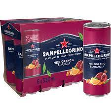 SAN PELLEGRINO MELOGRANO & ARANCIATA CAN 33cl