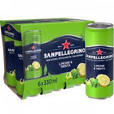 SAN PELLEGRINO LIMONE& MENTA CAN 33cl