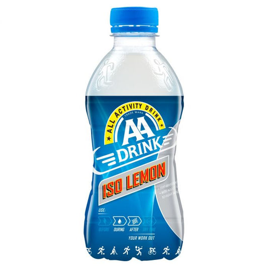 AA drink ISO LEMON wit PET 33cl