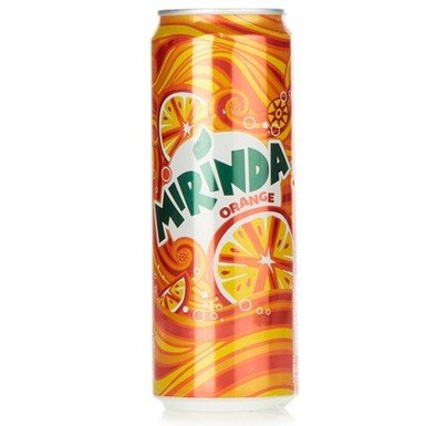 MIRINDA orange SLEEK CAN 33cl